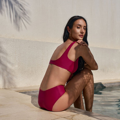 Rosa Lift Up Bikini - Top and Bottom - Black